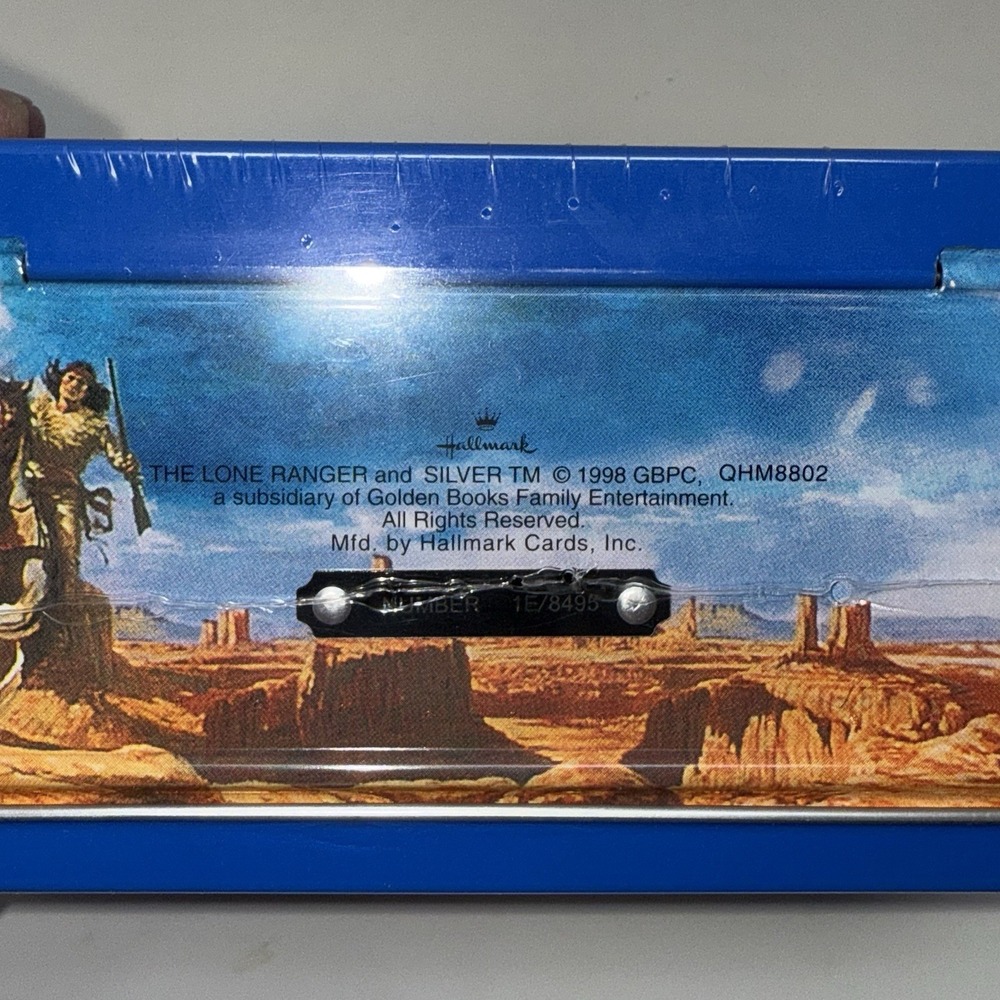 Vintage 1998 The Lone Ranger Hallmark School Days Lunch Box Orig. Series Sealed - Picture 5 of 7